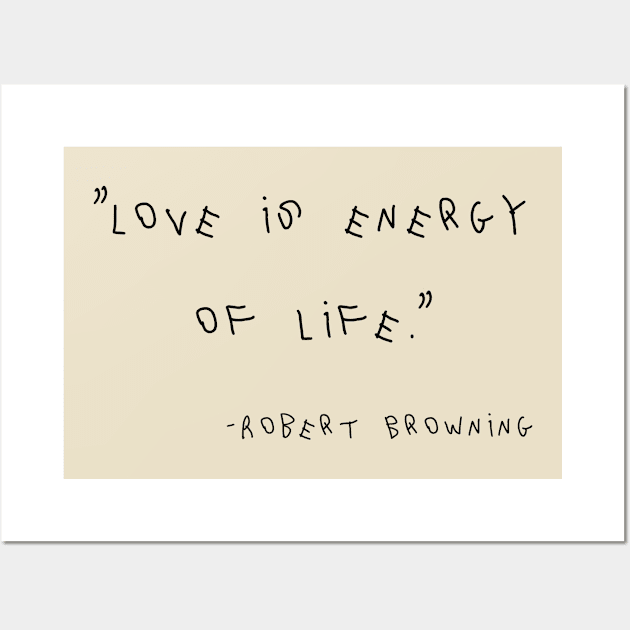 Love Is Energy Of Life. Wall Art by Yethis